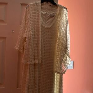 White long church dress